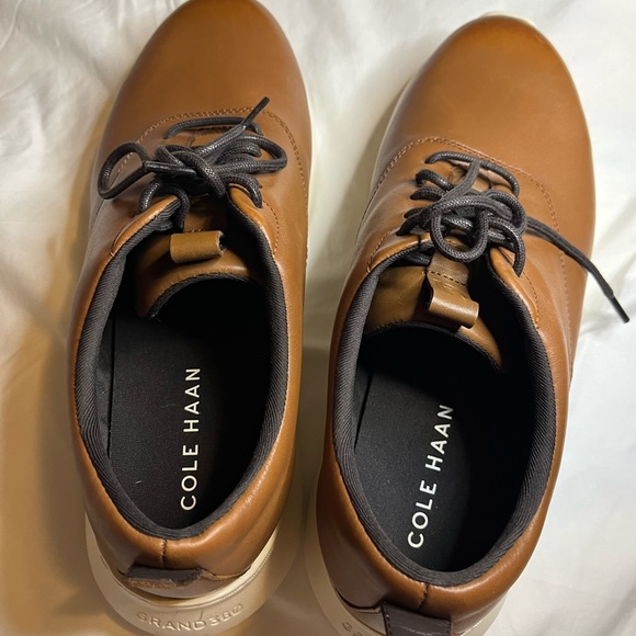 Cole Haan Grand 360 Brown Crosscourt RunOx Oxford leather Cole Haan Grand 360 Brown Crosscourt RunOx Oxford leather